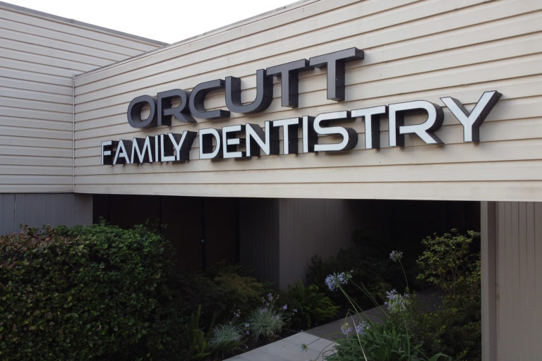 exterior of orcutt family dentistry building